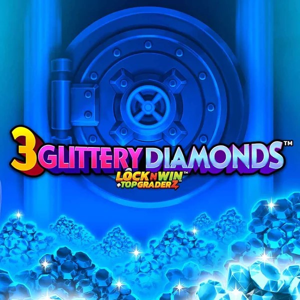 Try 3 Glittery Diamonds slot by PearFiction Studios on casinostakee.com – logo image