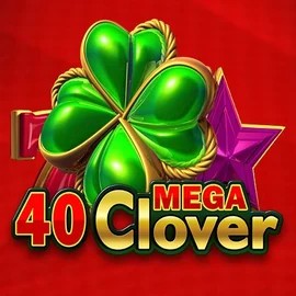 40 Mega Clover slot visual from Amusnet Interactive available on casinostakee.com