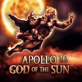 Apollo God of the Sun online game logo by Novomatic on casinostakee.com