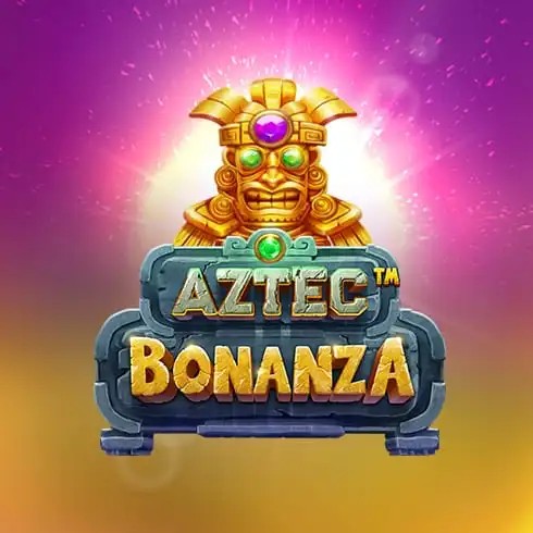 Aztec Bonanza logo by Pragmatic Play at Stake Casino