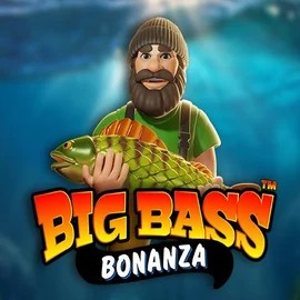 Big Bass Bonanza logo by Pragmatic Play at Stake Casino