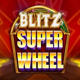 Blitz Super Wheel slot logo by Pragmatic Play at Stake Casino