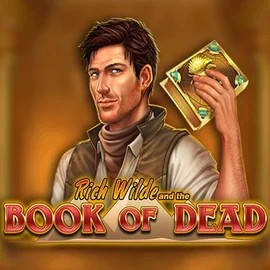 Book of Dead by Play'n GO, showcased at casinostakee.com – game logo