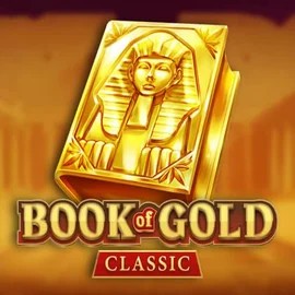 Book of Gold Classic slot visual from Playson available on casinostakee.com