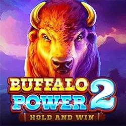 Buffalo Power 2: Hold and Win logo by Playson at Stake Casino