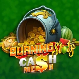 Burning Slots Cash Mesh online game logo by BF Games on casinostakee.com