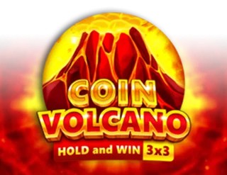 Coin Volcano logo by 3 Oaks Gaming Stake Casino