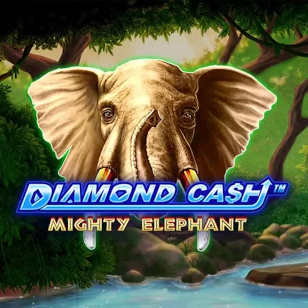 Diamond Cash Mighty Elephant logo – Slots by Greentube at Stake Casino