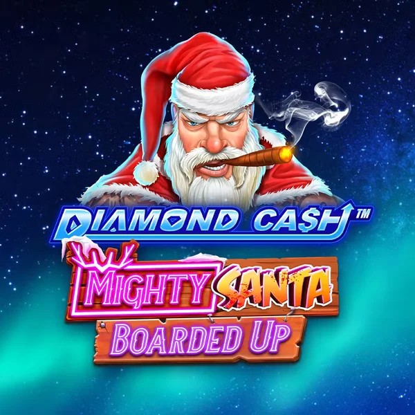 Play Diamond Cash Mighty Santa Boarded Up slot by Greentube on casinostakee.com