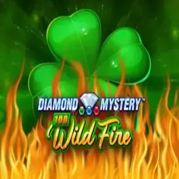 Diamond Mystery 100 Wild Fire slot icon by Greentube, available at Stake Casino