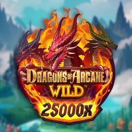 Dragons of Arcane Wild slot icon by Foxium, available at Stake Casino