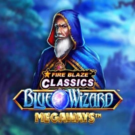 Try Fire Blaze Blue Wizard Megaways slot by Rarestone Gaming on casinostakee.com – logo image