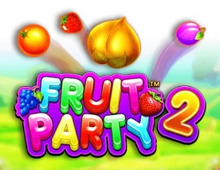 Fruit Party 2 game by Pragmatic Play – logo hosted on Stake Casino