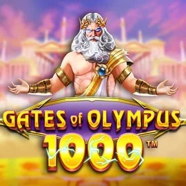 Enjoy Gates of Olympus 1000 by Pragmatic Play – logo hosted on casinostakee.com