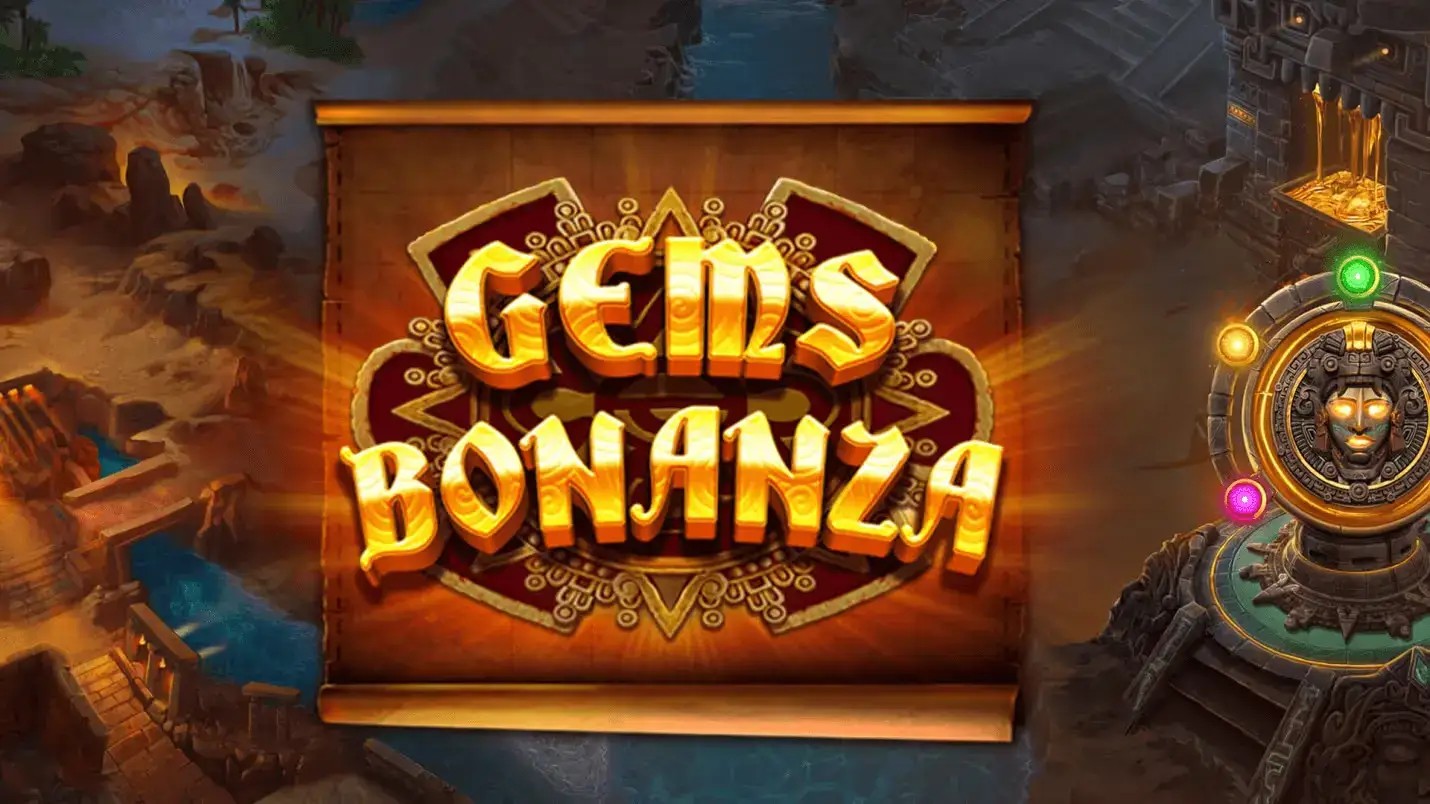 Gems Bonanza game by Pragmatic Play – logo hosted on Stake Casino