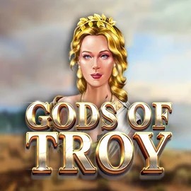 Official Slots logo: Gods of Troy by Red Tiger Gaming at Stake Casino