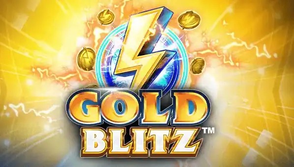 Official Slots logo: Gold Blitz by Fortune Factory Studios at Stake Casino