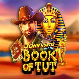 John Hunter and the Book of Tut game by Pragmatic Play – logo hosted on Stake Casino