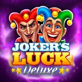 Jokers Luck Deluxe game by Skywind Group – logo hosted on Stake Casino