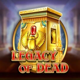 Legacy of Dead logo by Play'n GO at Stake Casino