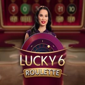 Lucky 6 Roulette logo – Live Casino by Pragmatic Play at Stake Casino