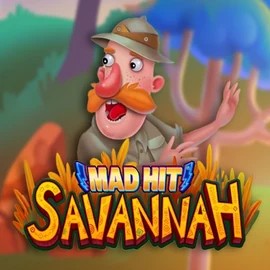 Slots logo of Mad Hit Savannah from RubyPlay at Stake Casino