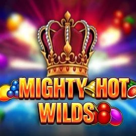 Mighty Hot Wilds slot visual from Inspired Gaming available on casinostakee.com
