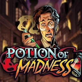 Potion of Madness slot visual from Play'n GO available on casinostakee.com