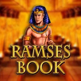Slots logo of Ramses Book from Gamomat at Stake Casino