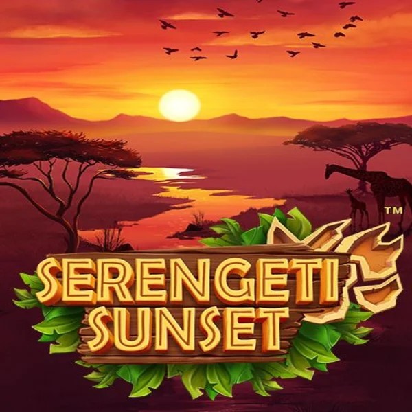 Serengeti Sunset logo by Skywind Group at Stake Casino