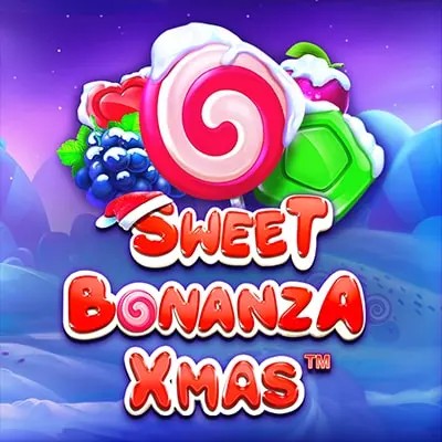 Sweet Bonanza Xmas Slot logo by Pragmatic Play Stake Casino