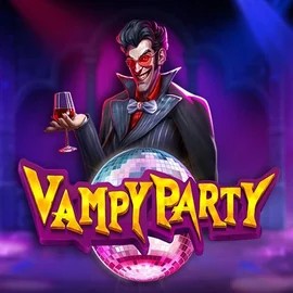 Slots logo of Vampy Party from Pragmatic Play at Stake Casino